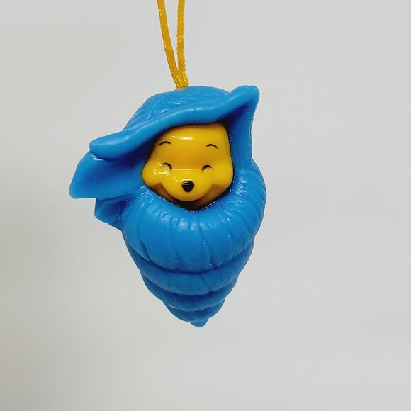 Winnie The Pooh Peek-A-Pooh Blue Shell Pooh Phone Charm Summer Splash Series #14 - Picture 1 of 2